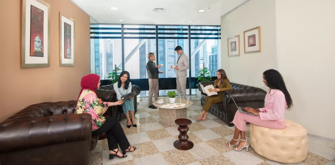 Serviced Office, Ilham Tower, Malaysia, Kuala Lumpur, Coworking Lounge